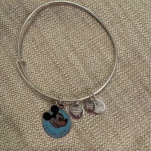 Passholder Alex & Ani  Mickey Mouse Charm Bracelet